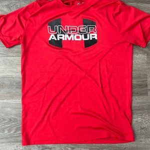 Red under armor shirt